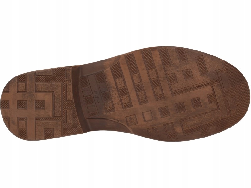 JBUT - JA-MARC PÓŁBUTY SKÓRA BRĄZOWY r.42 401 P16 Rozmiar 42