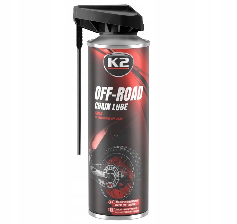 K2 SMAR DO ŁAŃCUCHÓW MOTOCYKLOWYCH OFF-ROAD 250 ML