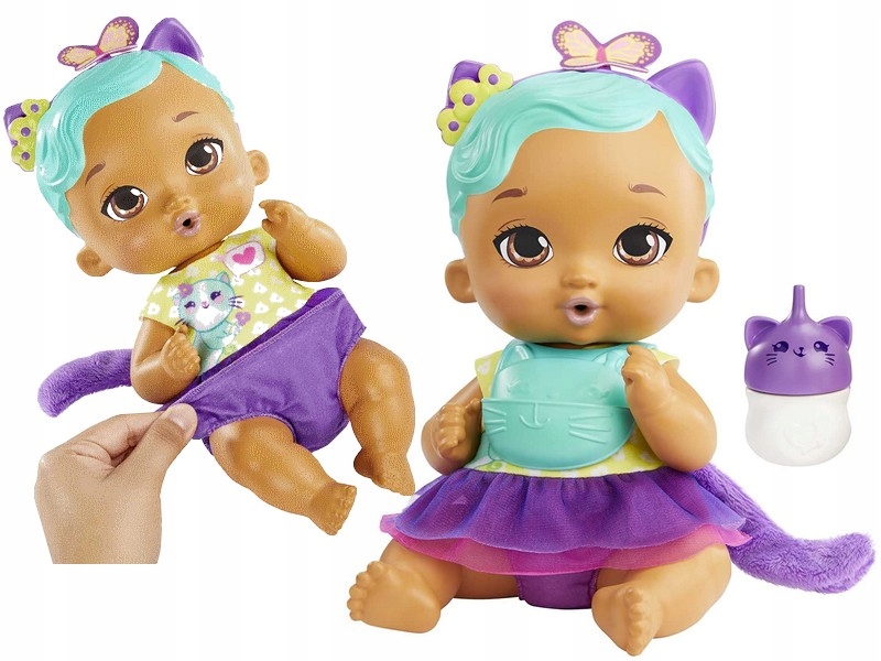 

Garden Baby Moja Pierwsza Lalka Kotek pije siusia2