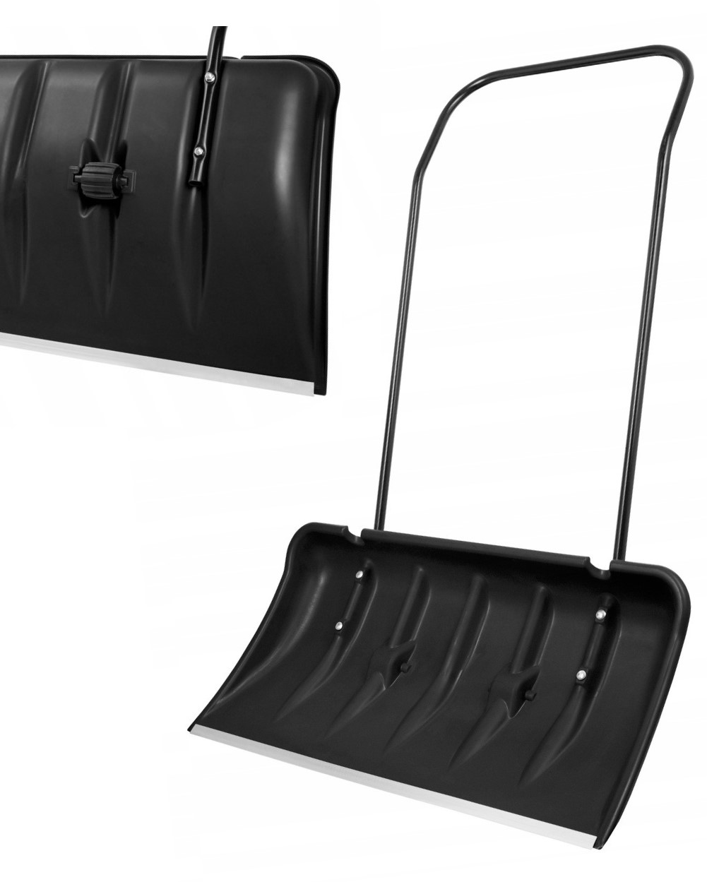 Lopata Shrnovač Sněhu Zásuvka Pluh Silný Na Kolečkách 80 cm