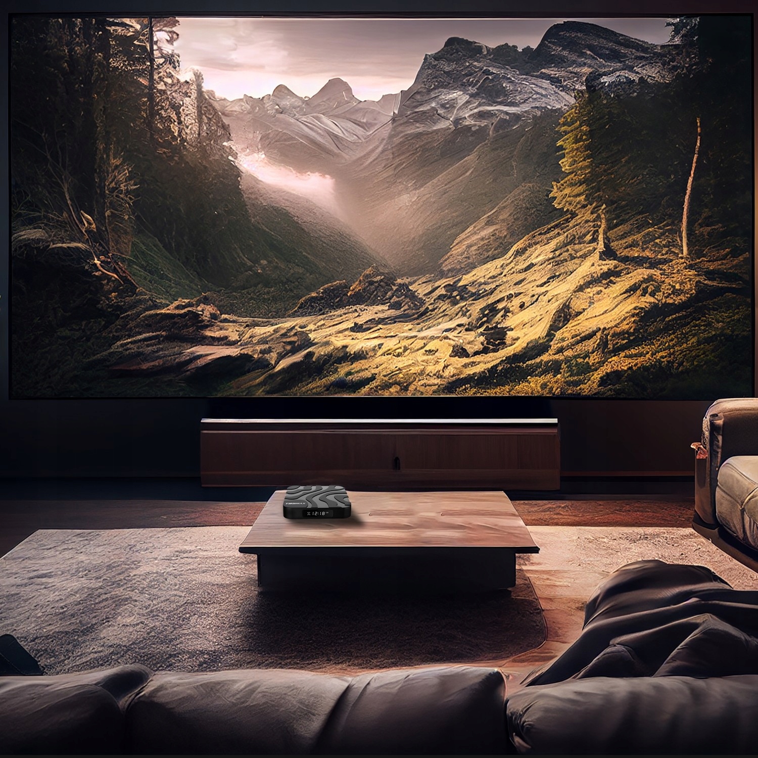 SMART TV BOX ANDROID 9 64BIT 6K WIFI 802.11N HDR + PILOT WEJŚCIE LAN Złącze HDMI tak