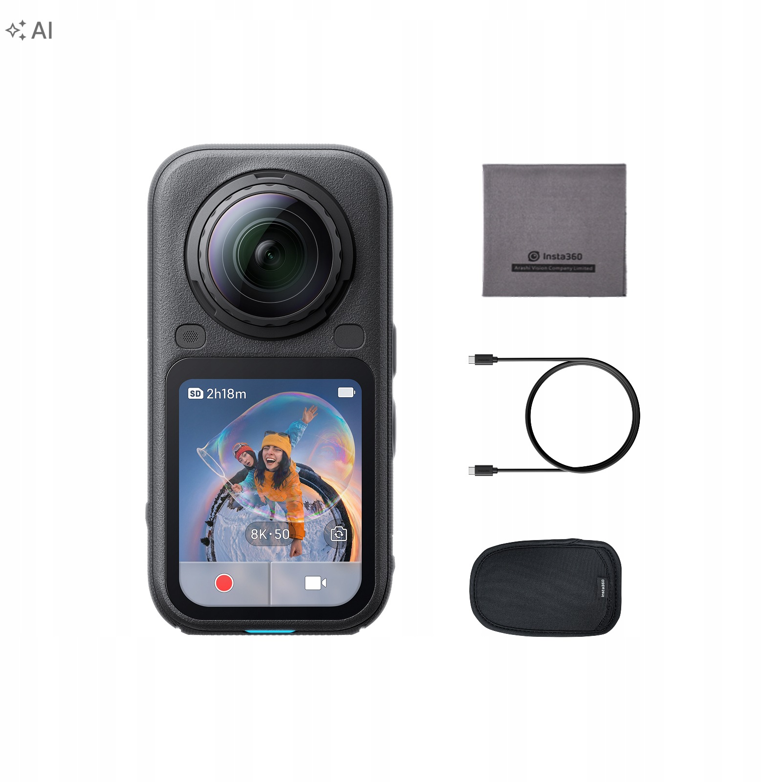 Insta360 X6 Standard Bundle Czarny