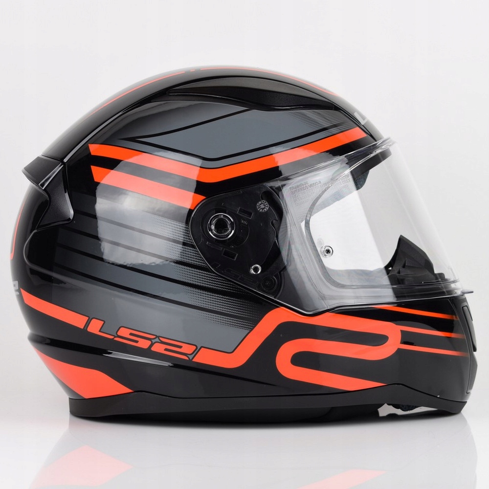 Kask motocyklowy LS2 FF353 Rapid II Circuit Black Red L Rozmiar L