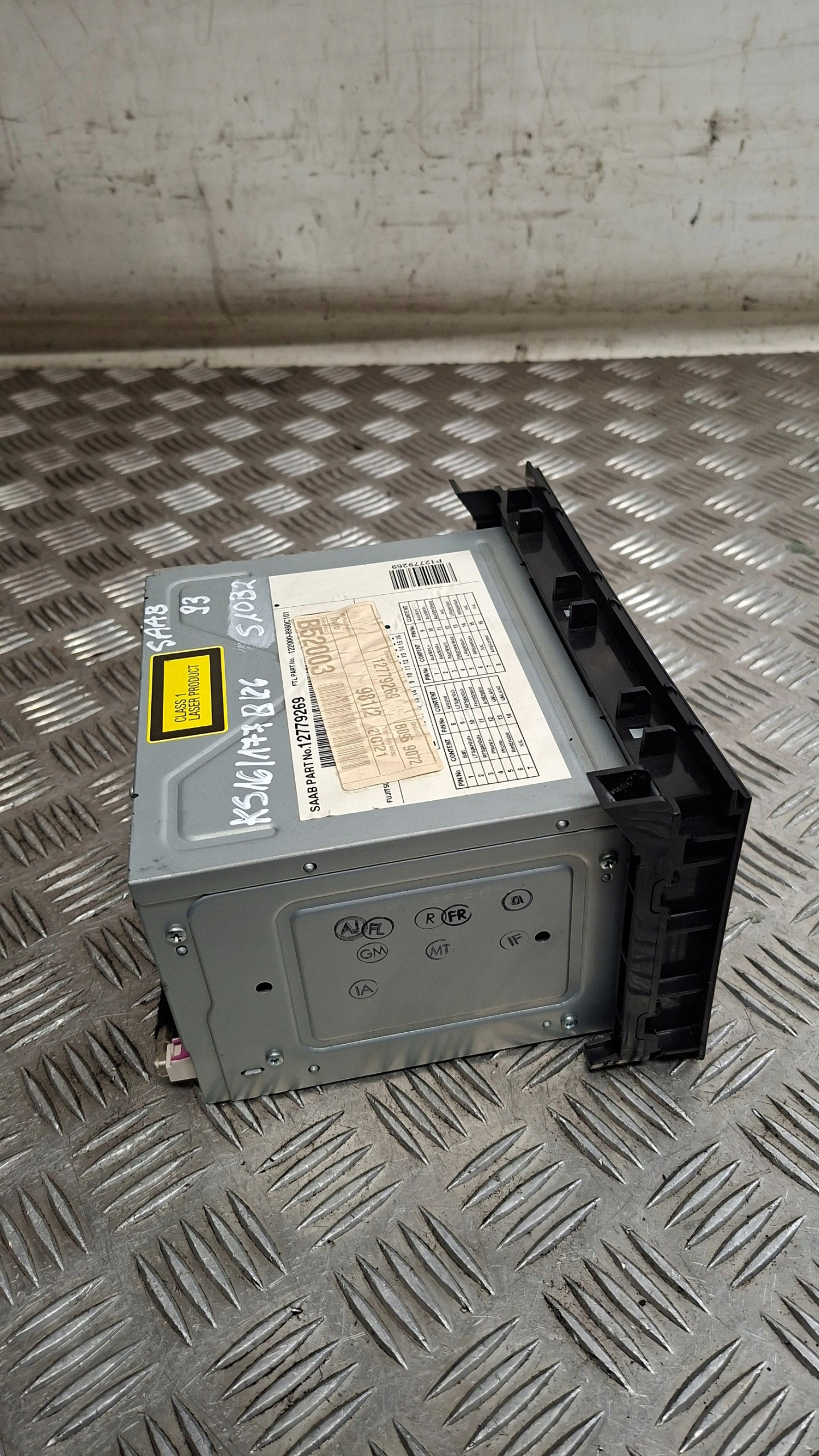 RADIO industrial SAAB 93