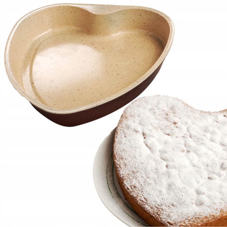 FORMA FOREMKA BLACHA GRANITOWA DO PIECZENIA SERCE EAN (GTIN) 5205746888027