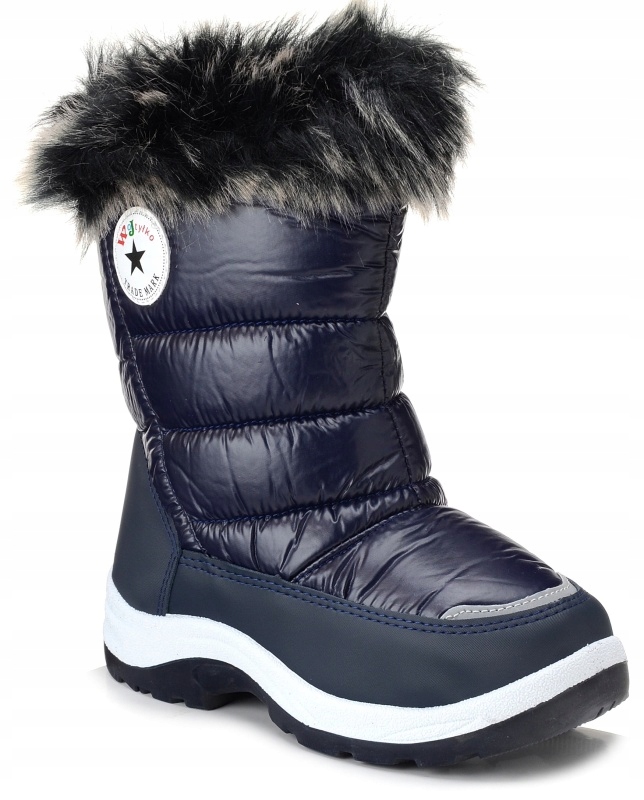 

Śniegowce buty dziecięce zimowe Wojtyłko 21034 24