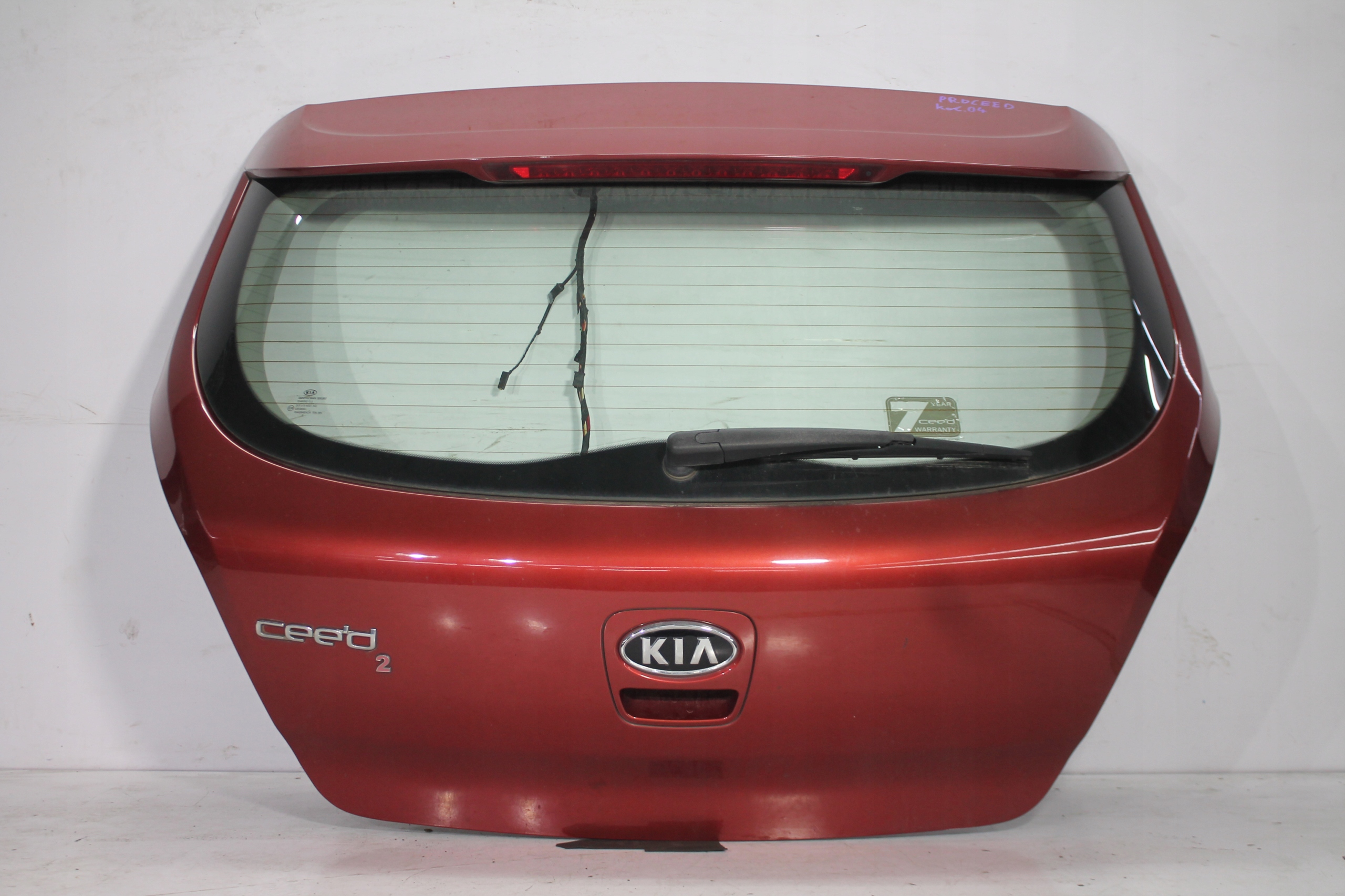 trunk door boot rear part KIA PROCEED PRO CEED O4 07-12