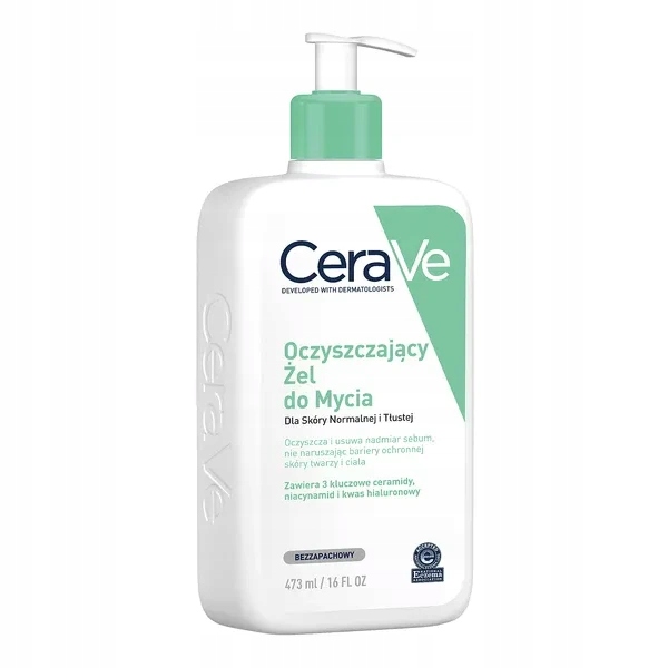 

Cerave Oczyszczający żel do mycia 473 ml
