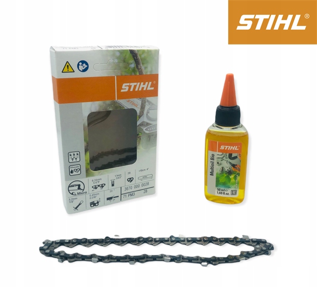 

Zestaw Do Pilarki Stihl GTA26 Olej 50ml, Łańcuch