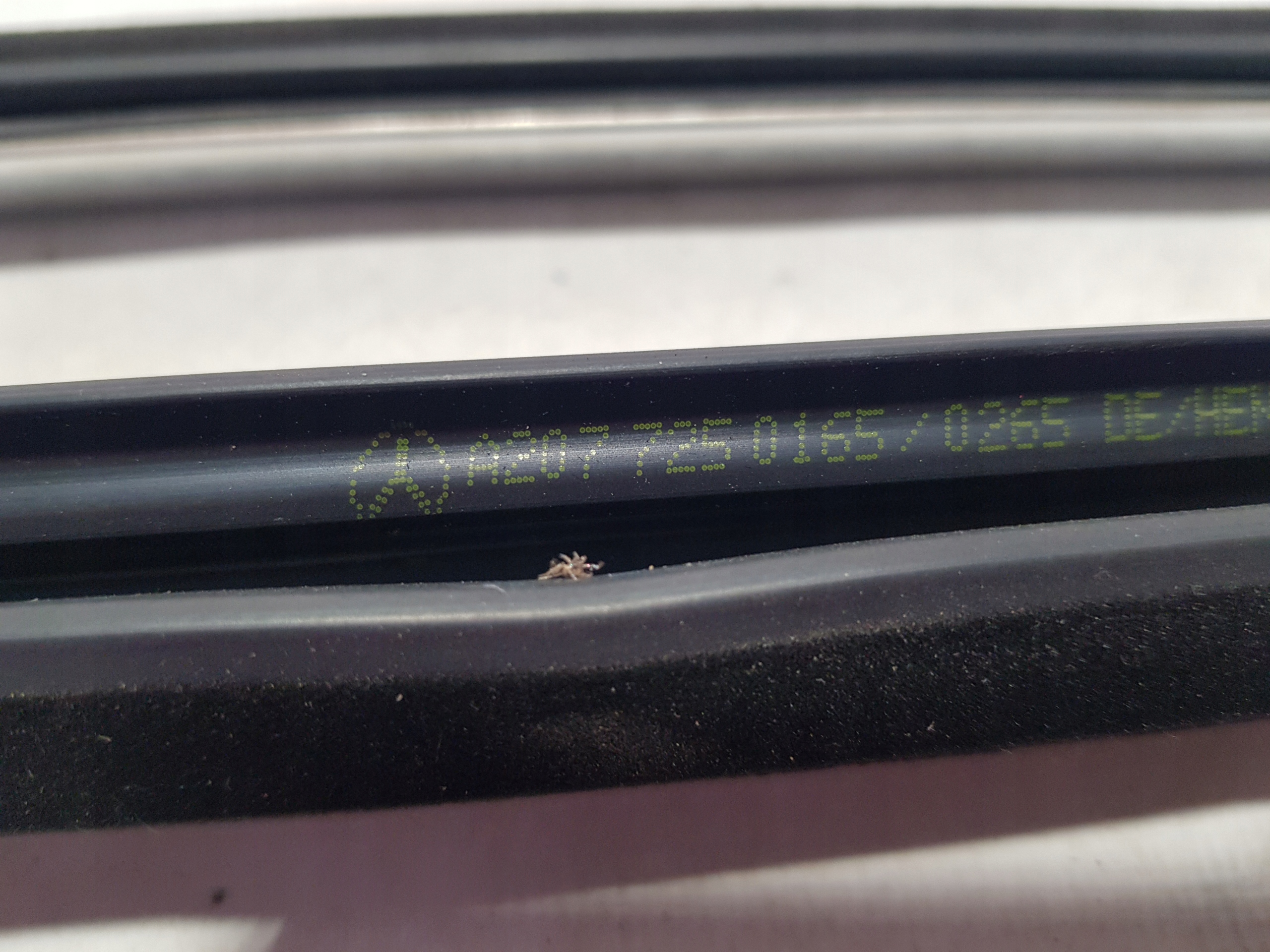 moulding door left dust CHROM MERCEDES W207