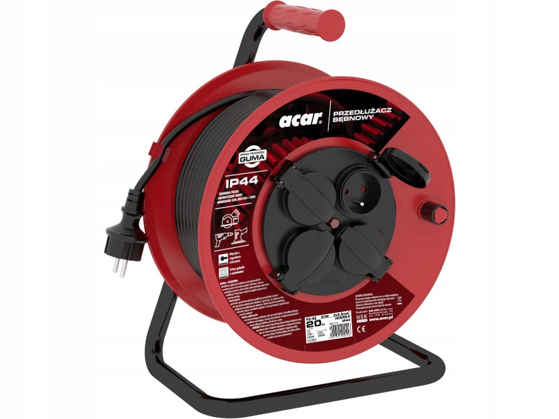 

Przedłużacz bębnowy Acar M02112 (20 m)