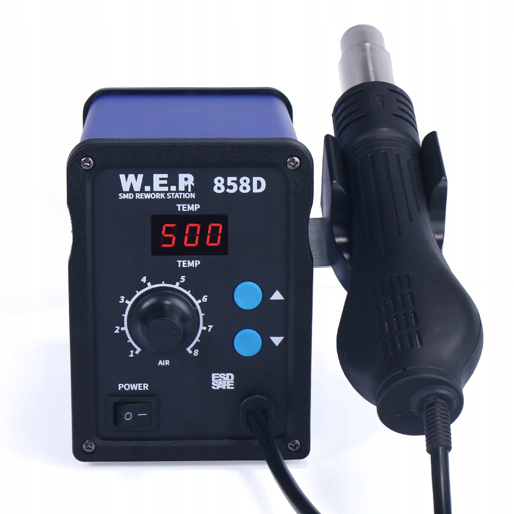 ZSZYWACZ PLASTIKU ZSZYWARKA SPAWARKA WEP 858D +Zestaw Tworzywo Siatka Dysze EAN (GTIN) 5904538209452