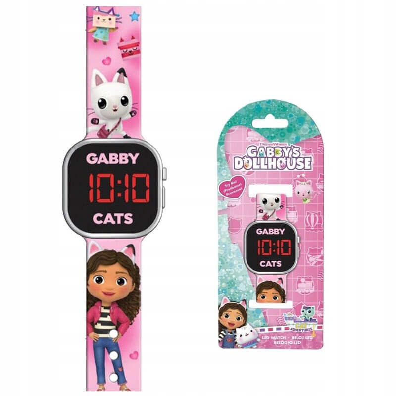 Gabi zegarek led Gabby koci domek