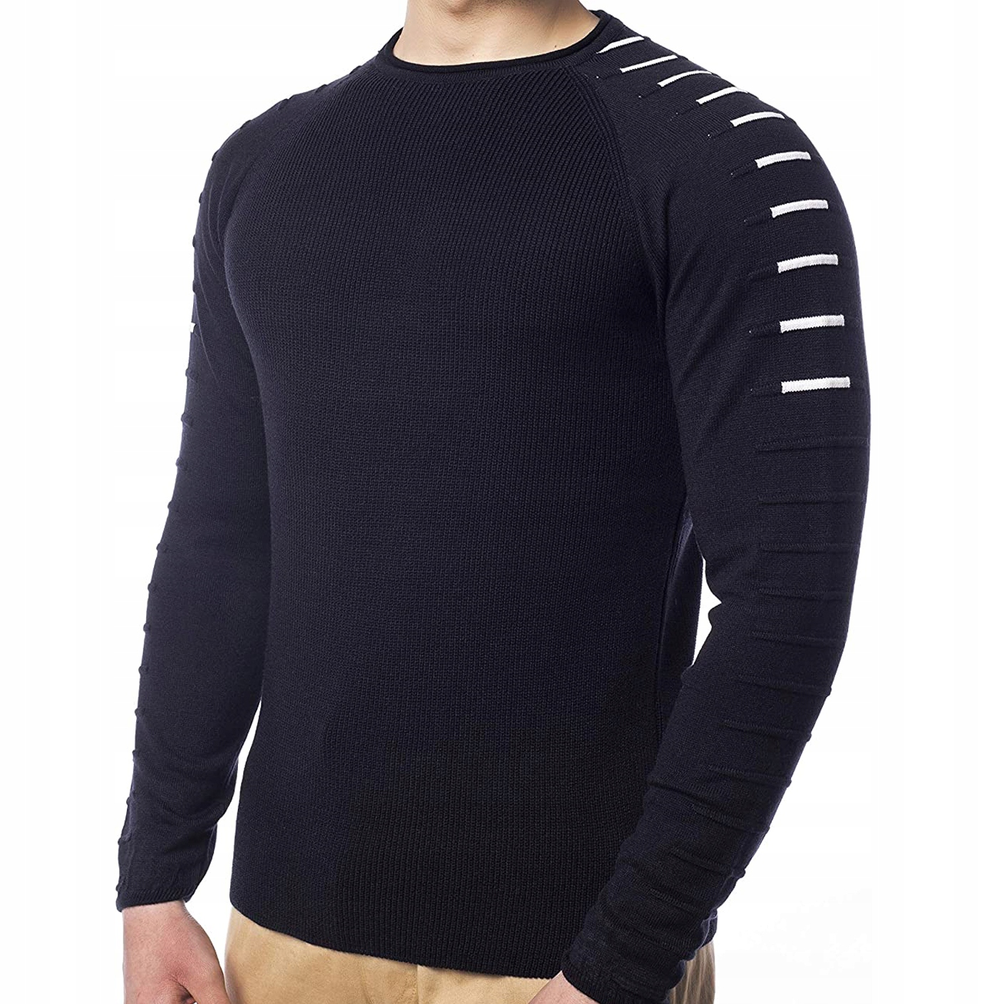 

Sweter Męski Bluza Slim fit Codzienny Casual