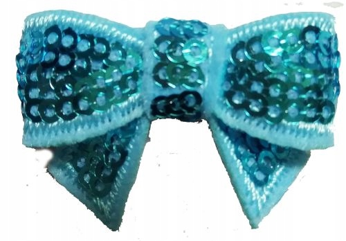 

Cekinowe Kokardki 4 CM X 3CM Gumki