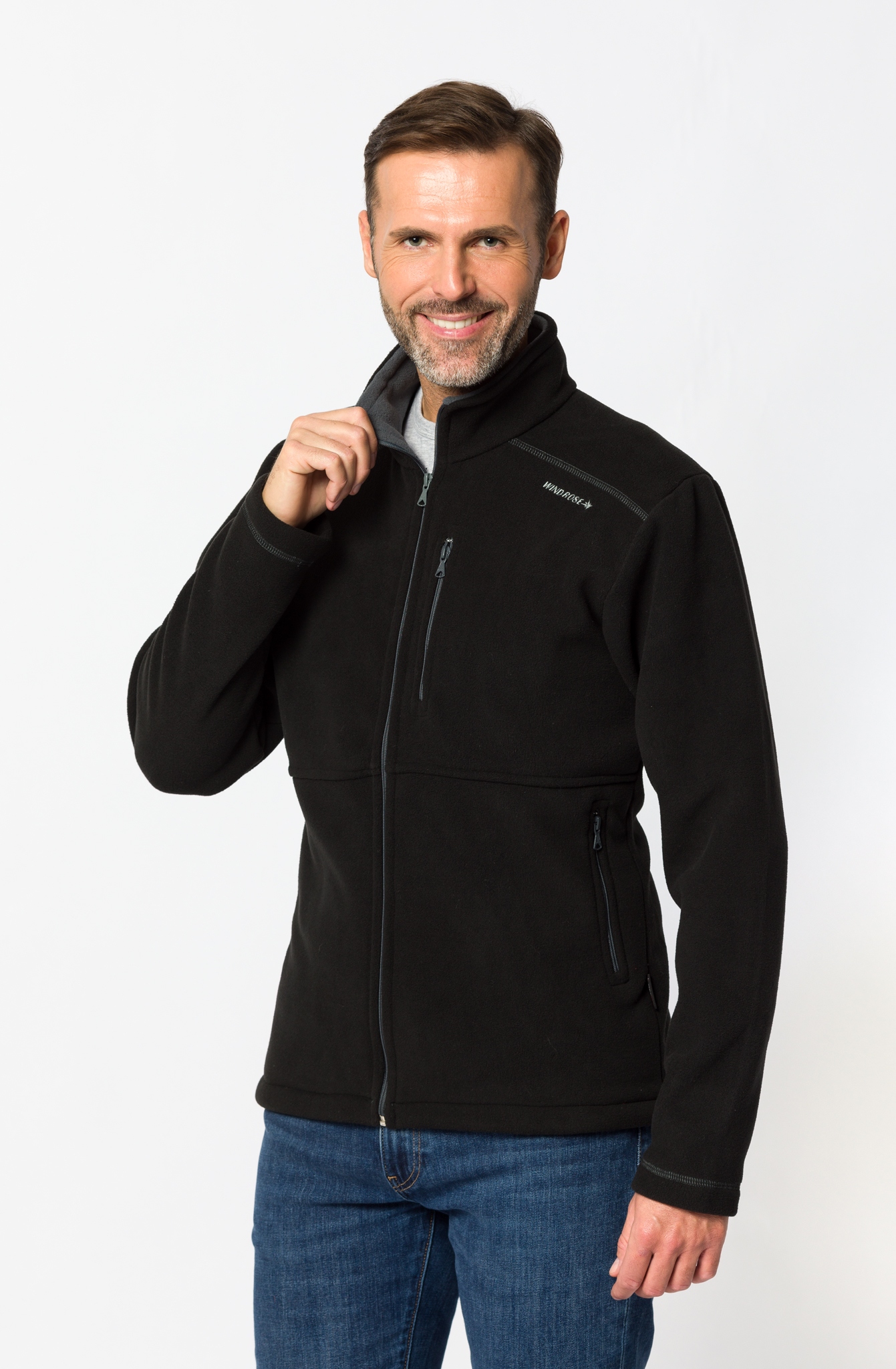 

Polar Wind Rose- Czerń -wysoka Jakość! 310g/m2-XL