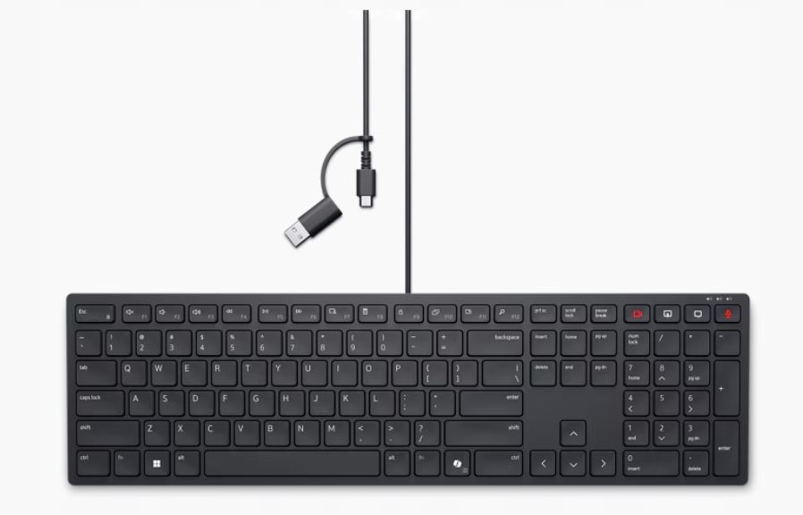 Dell KB525C drôtová klávesnica Us Int Usb/ Usb-c 580-BBSX