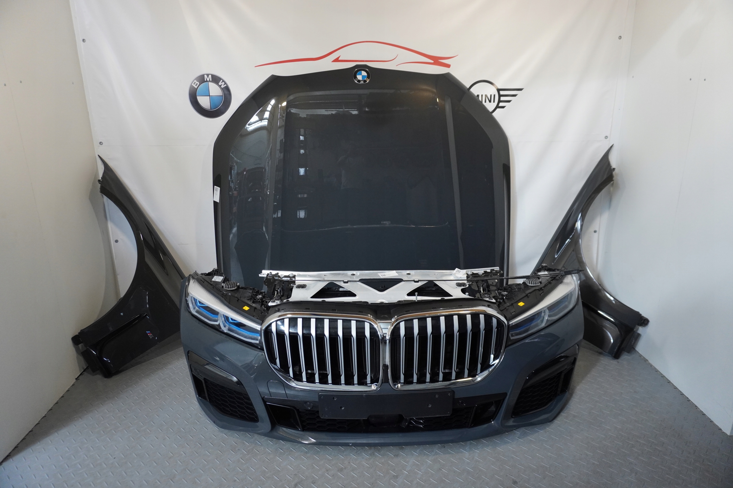 MASKA ZDERZAK PAS LAMPY LASER BMW G11 G12 LCI C36 M-PAKIET