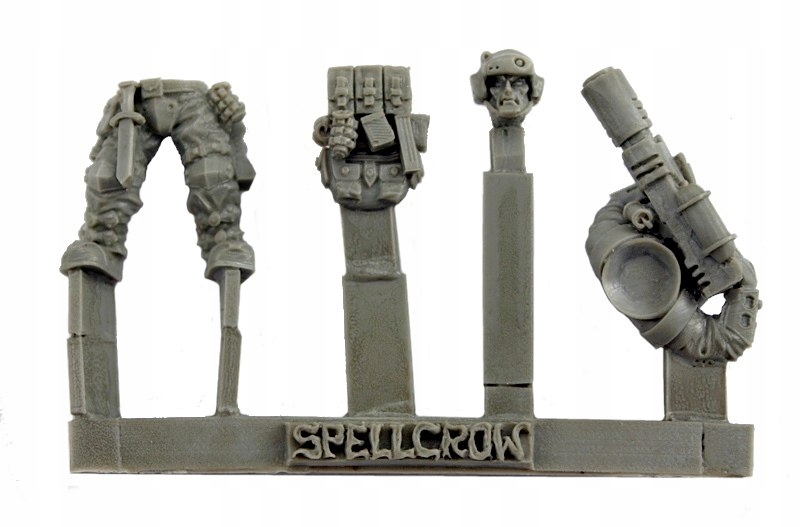 Shock Troop with Melting Gun 1 szt. Guard System Inne systemy