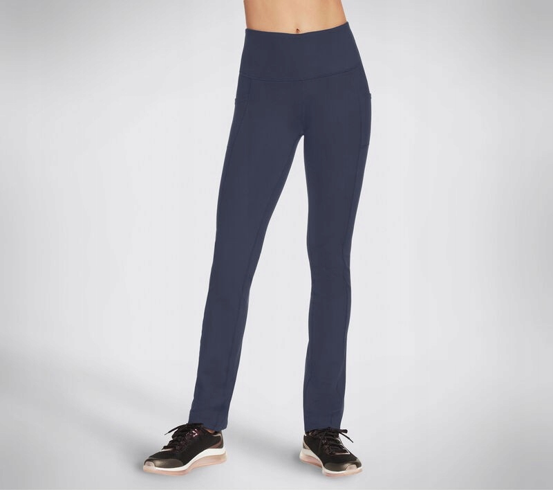 Dámské kalhoty Skechers Go Walk Joy Pant Petite Length tmavě modré W03PT84
