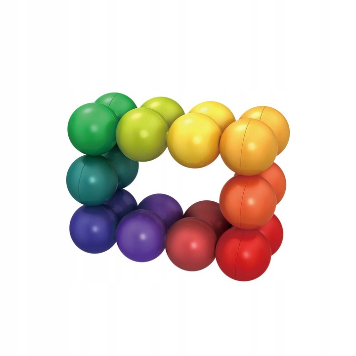 MAGICZNA KOSTKA KULKI ŁAMIGŁÓWKA UKŁADANKA LOGICZNA Płeć chłopcy dziewczynki