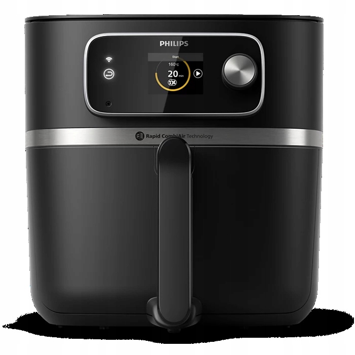 Fritéza airfryer Philips Ovi HD9880/90 teploměr
