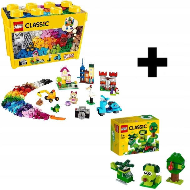 Lego Classic Kreativní Sada Stavebnice 10698 790 dílků +dárek Dárková Sada Zdarma
