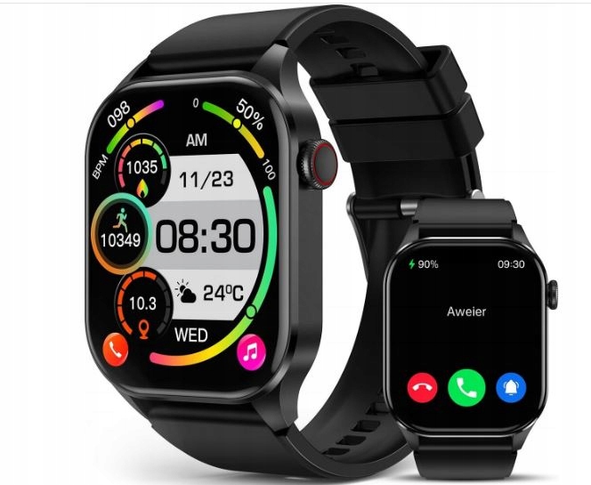 Chytré Hodinky Souyie T98 2.04", černé