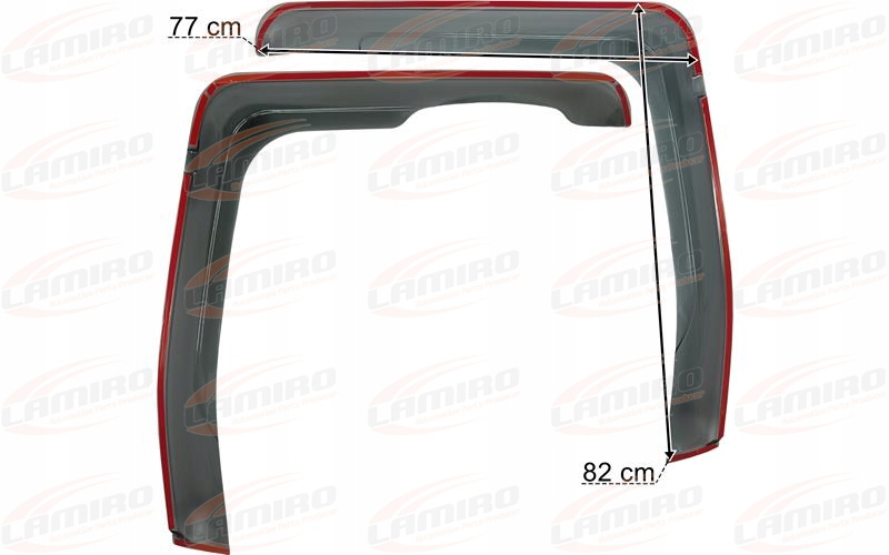 OWIEWKI SZYB BOCZNYCH RENAULT GAMA T Rodzaj owiewki