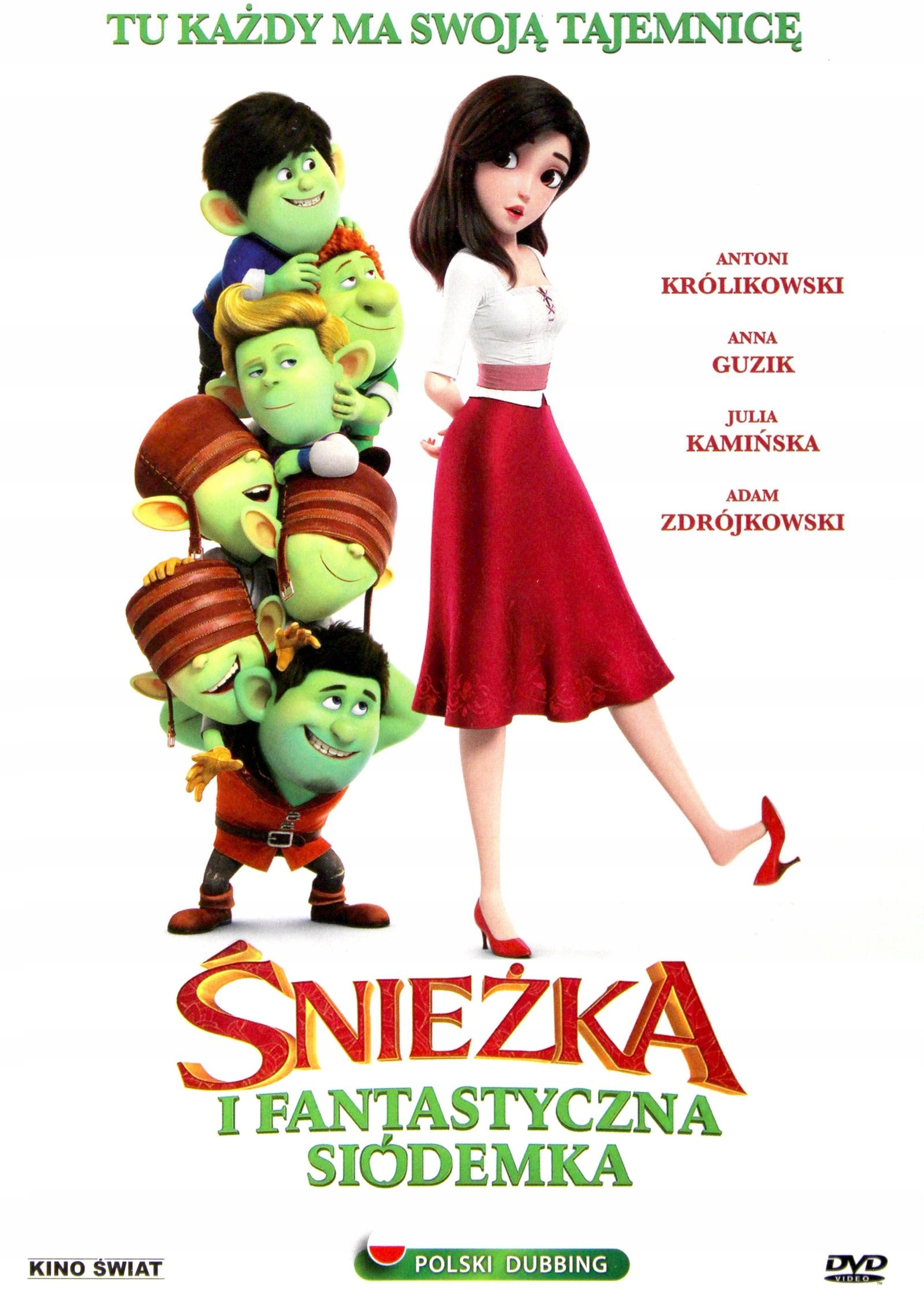 Śnieżka i fantastyczna siódemka płyta DVD • Cena, Opinie Allegro