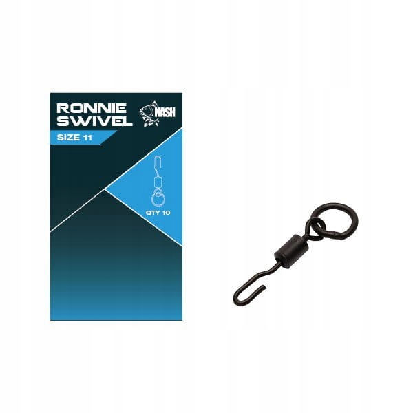 Krętliki Ronnie Swivel Size 11 Nash