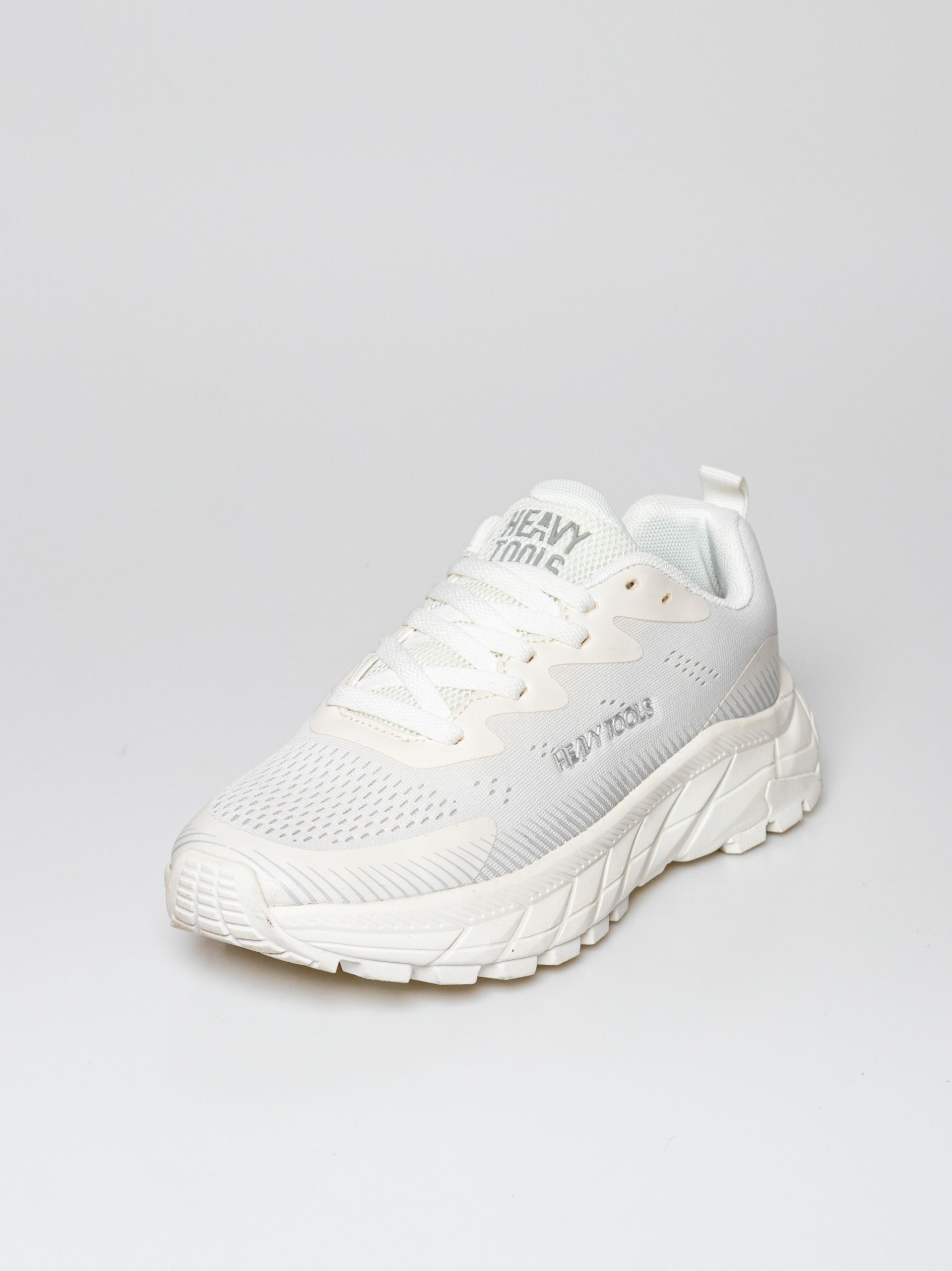 Heavy Tools Pánské Sportovní Boty Tenisky Lehká Podrážka Uboly Bílé 45