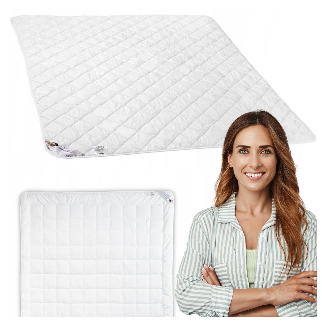 Antialergická Přikrývka 155X200 Summer 300G Bílá