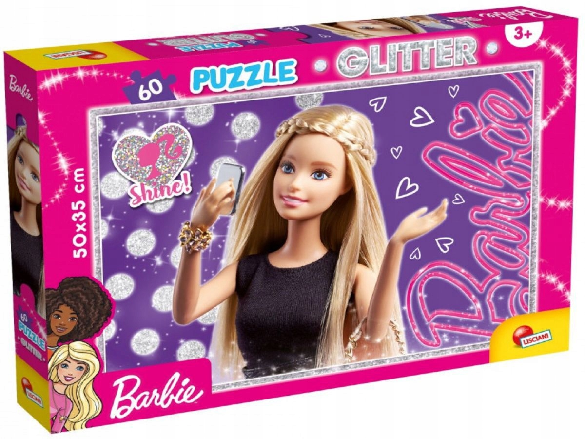 

Lisciani Barbie Glitter 60 El. Selfie (puzzle)