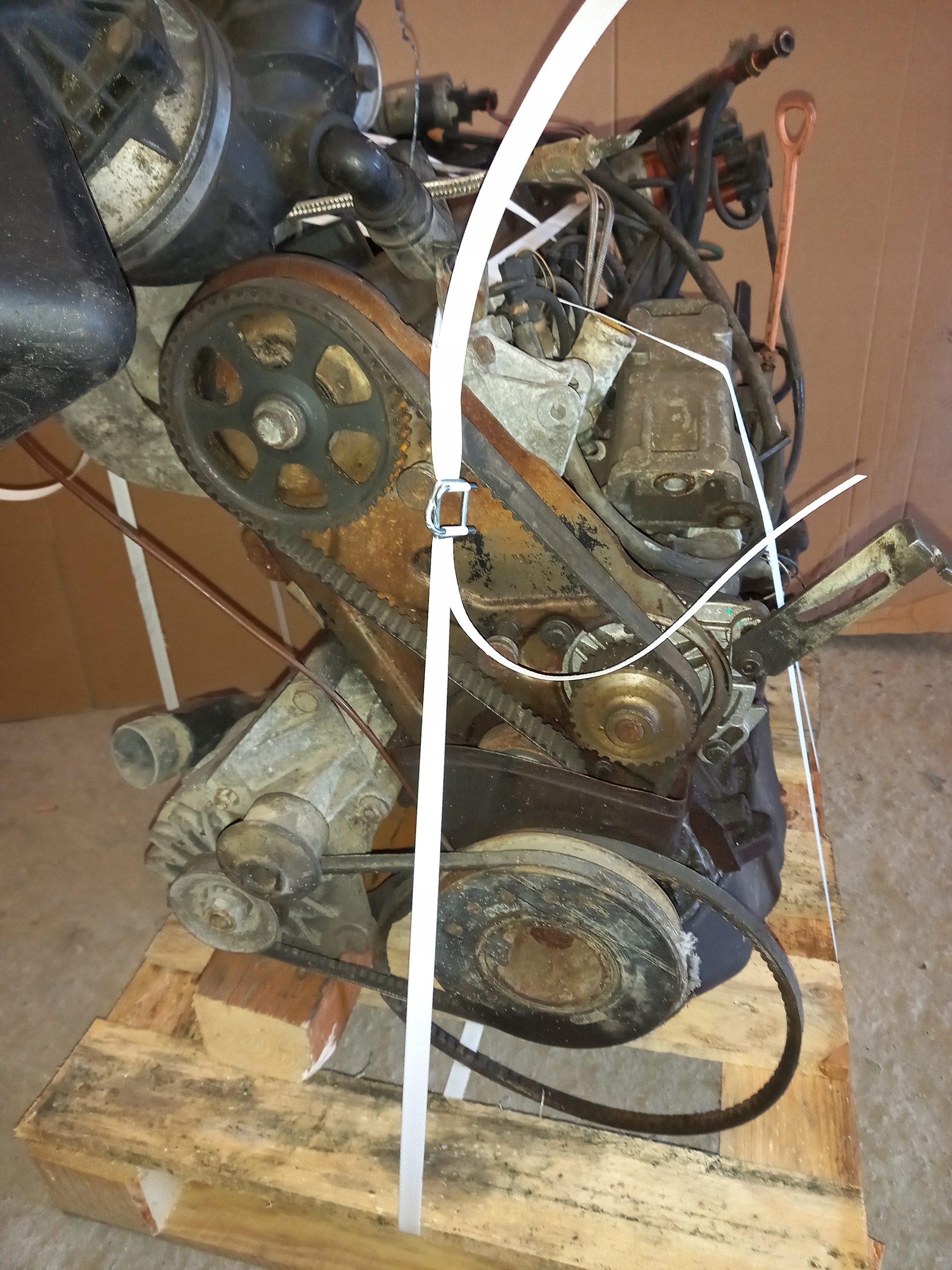 engine 2.3B 5 CYL. K-JETRONIC complete AUDI 80 90 100 PEWNIAK DO MONTAZU