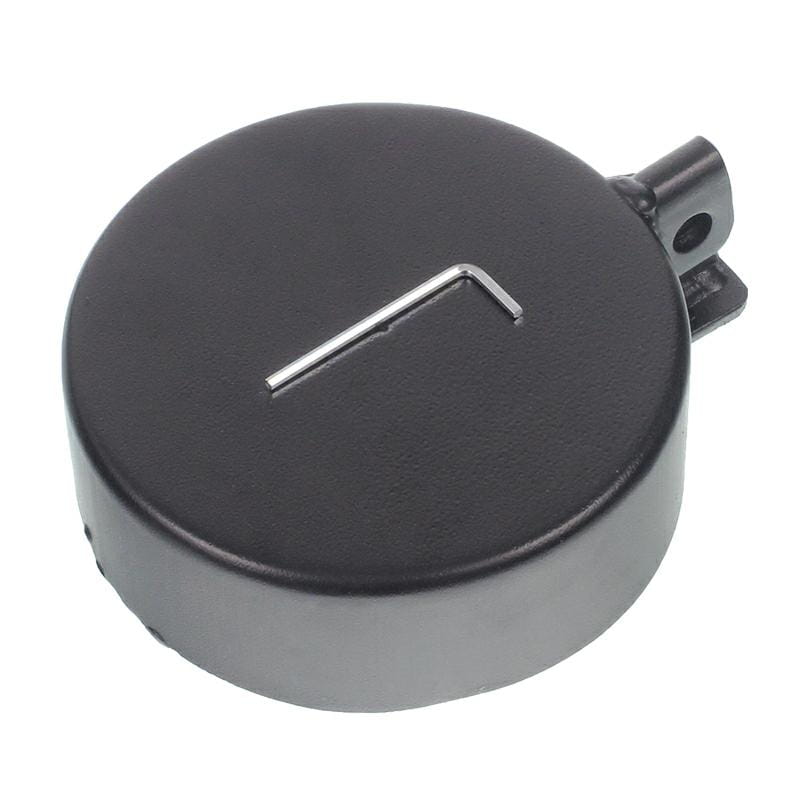 Zabezpečení palivové nádrže Fi 80 mm na visací zámek s víkem z hory ZFI80KLODKA