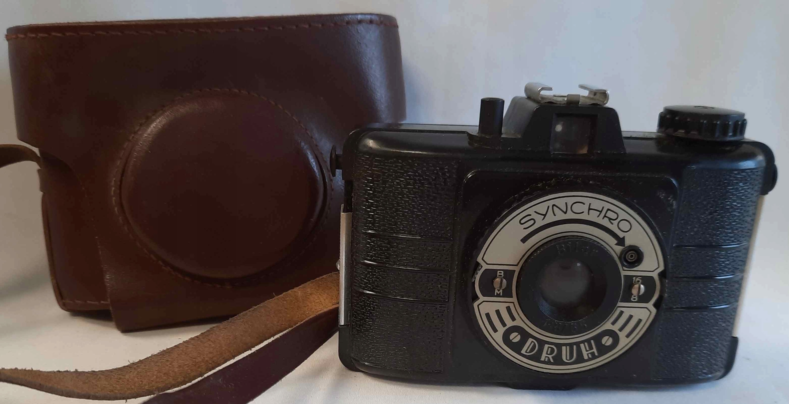 Druch Synchro Kolekcjonerski Aparat Fotograficzny Vintage PRL
