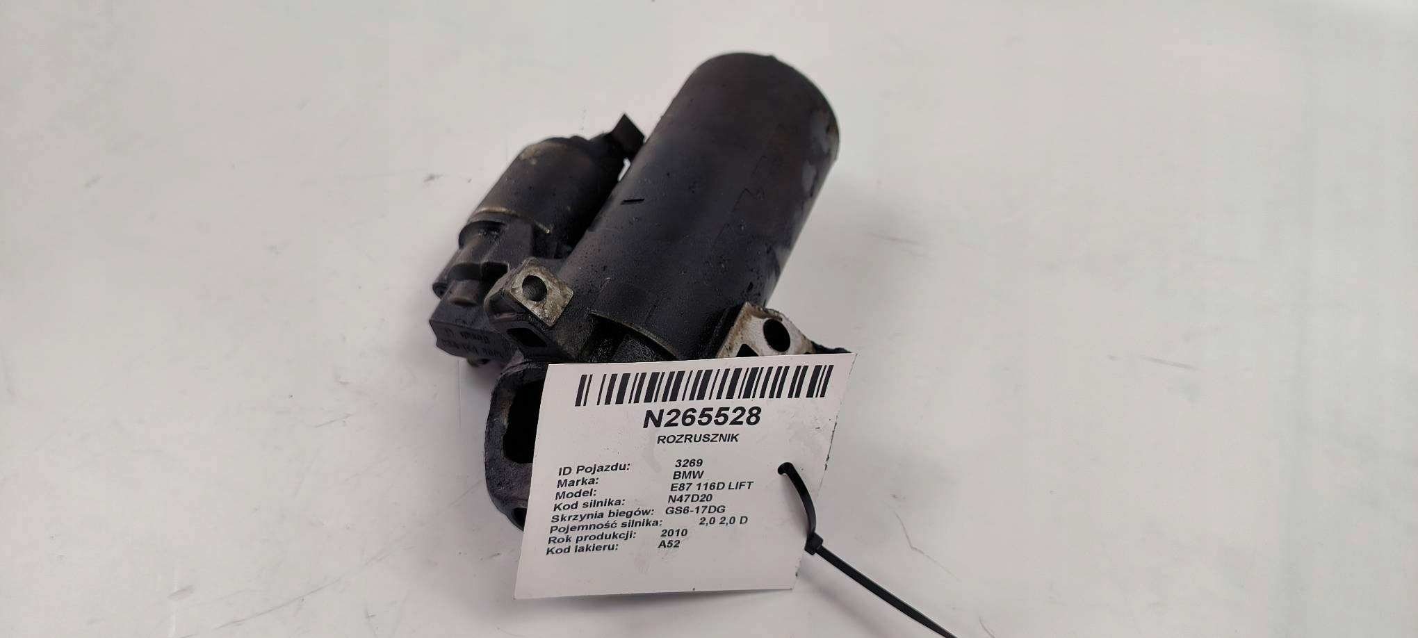 starter 7823700 BMW E87 116D LIFT