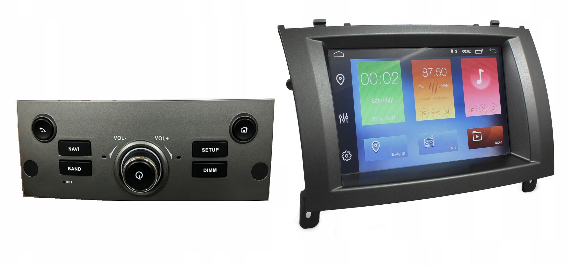 Radio Nawigacja Peugeot 407 2004-2011 Android