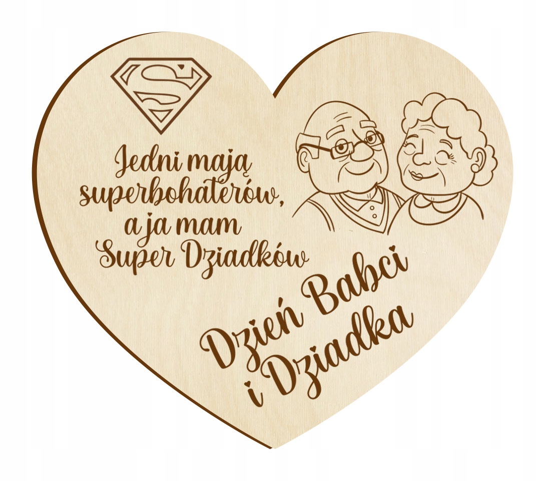 

Dzień Babci Dziadka upominek Magnes M