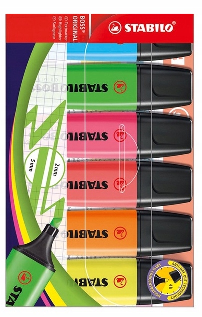 

Zakreślacz Stabilo Boss original etui