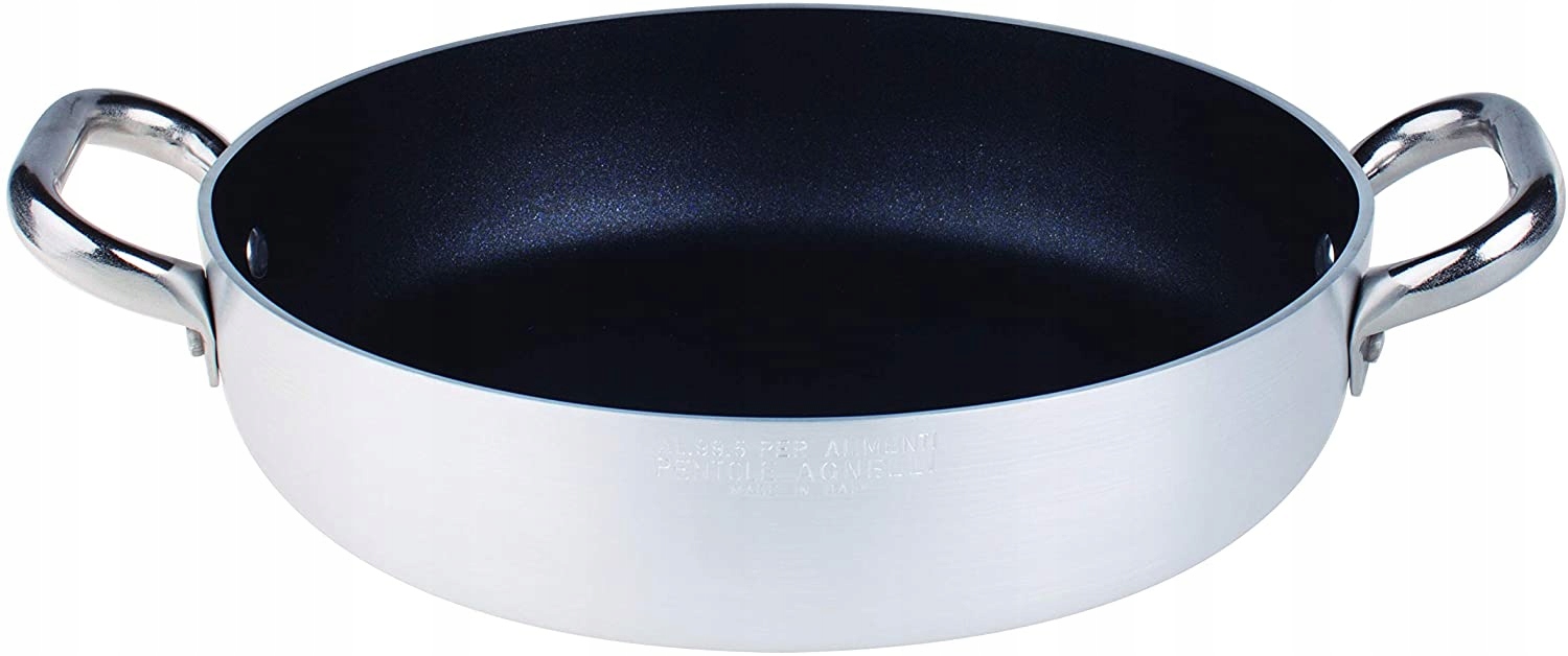 ALUMINIOWY RONDEL Z 2 UCHWYTAMI ZE STALI 36 CM