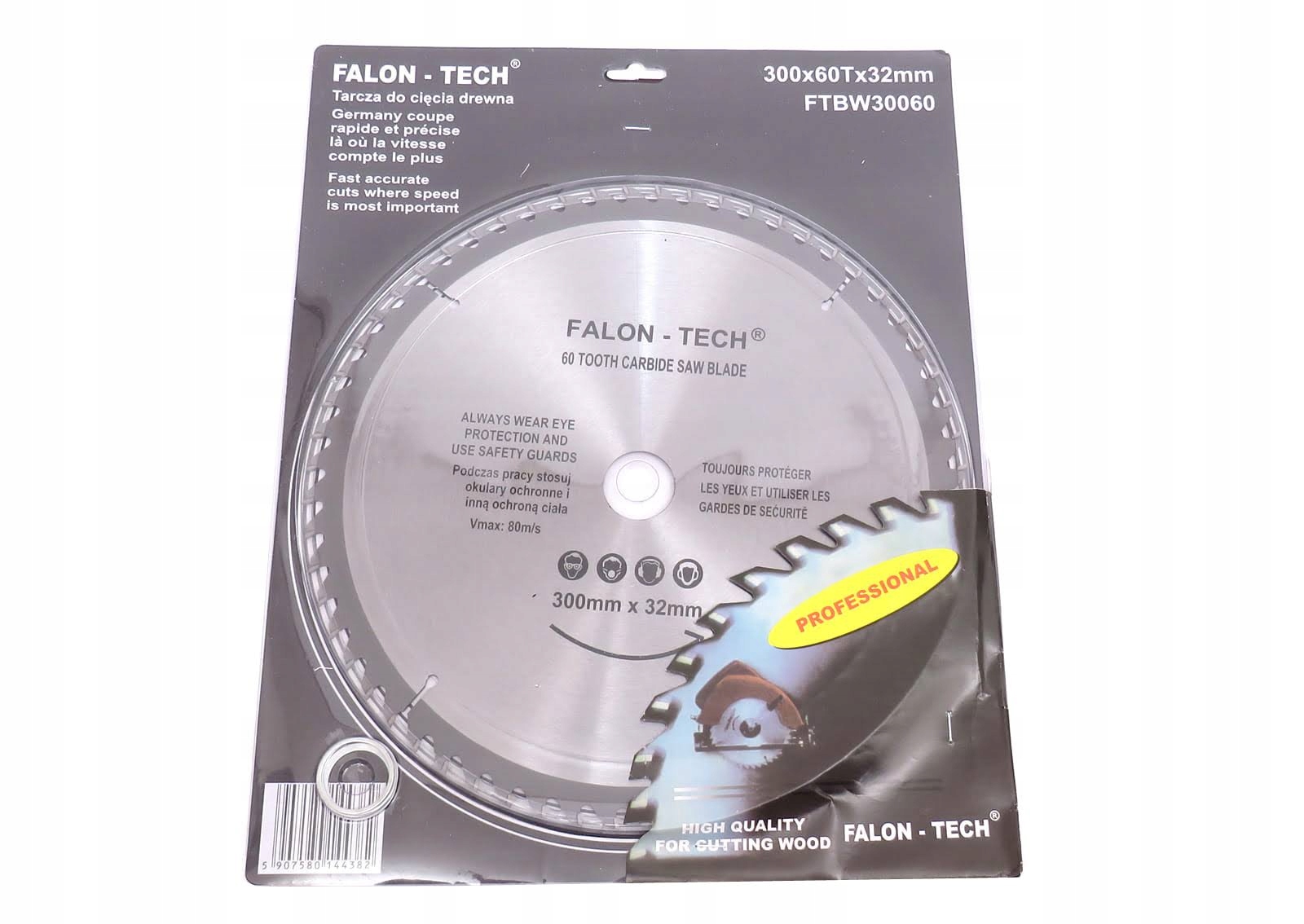 

Tarcza Widiowa Do Drewna 300 mm x 32 x 60T Widia