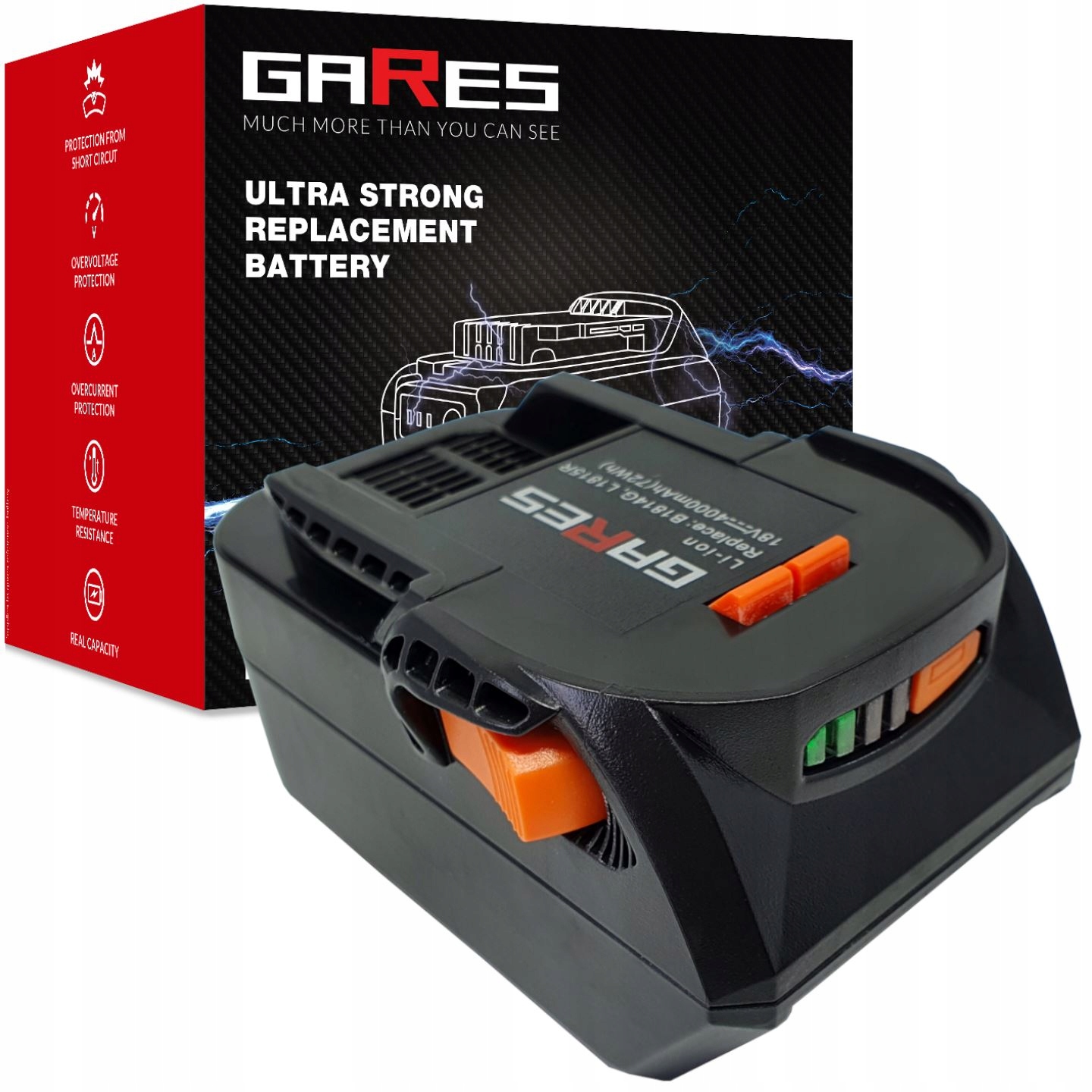 Baterie Akumulátor pro Aeg L1820R L1830R B16N18-0 4932464754 18V 4Ah