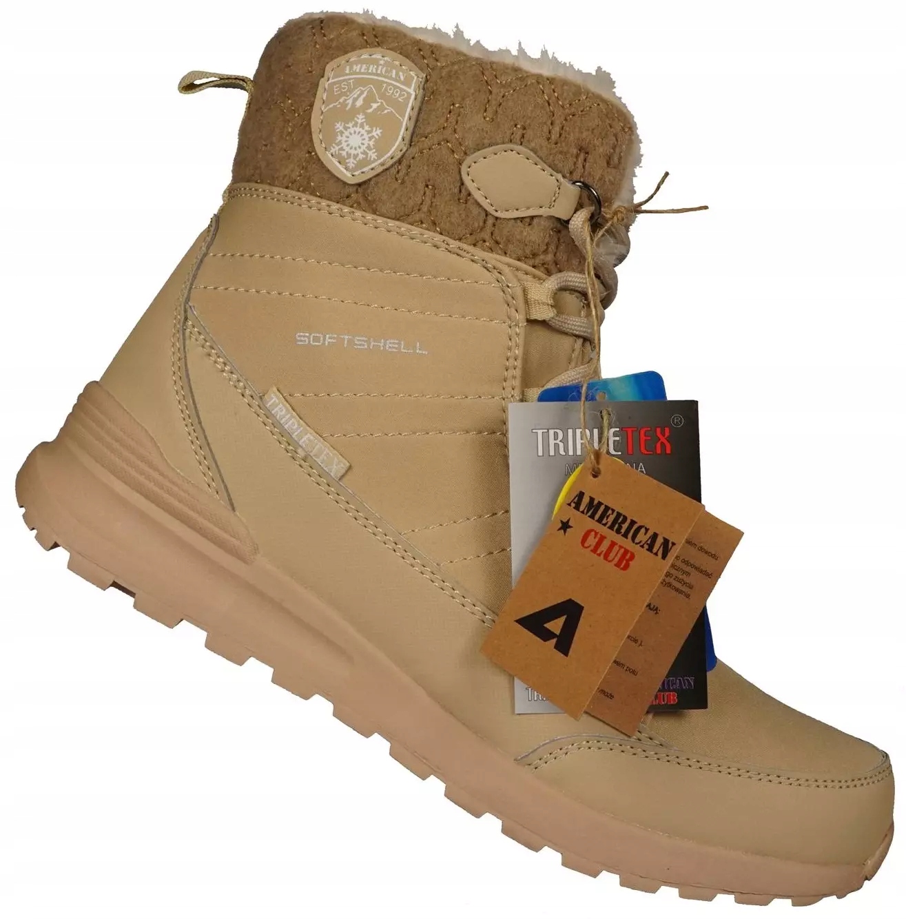 Buty zimowe damskie American Club DSN-45BE 41 Rozmiar 41