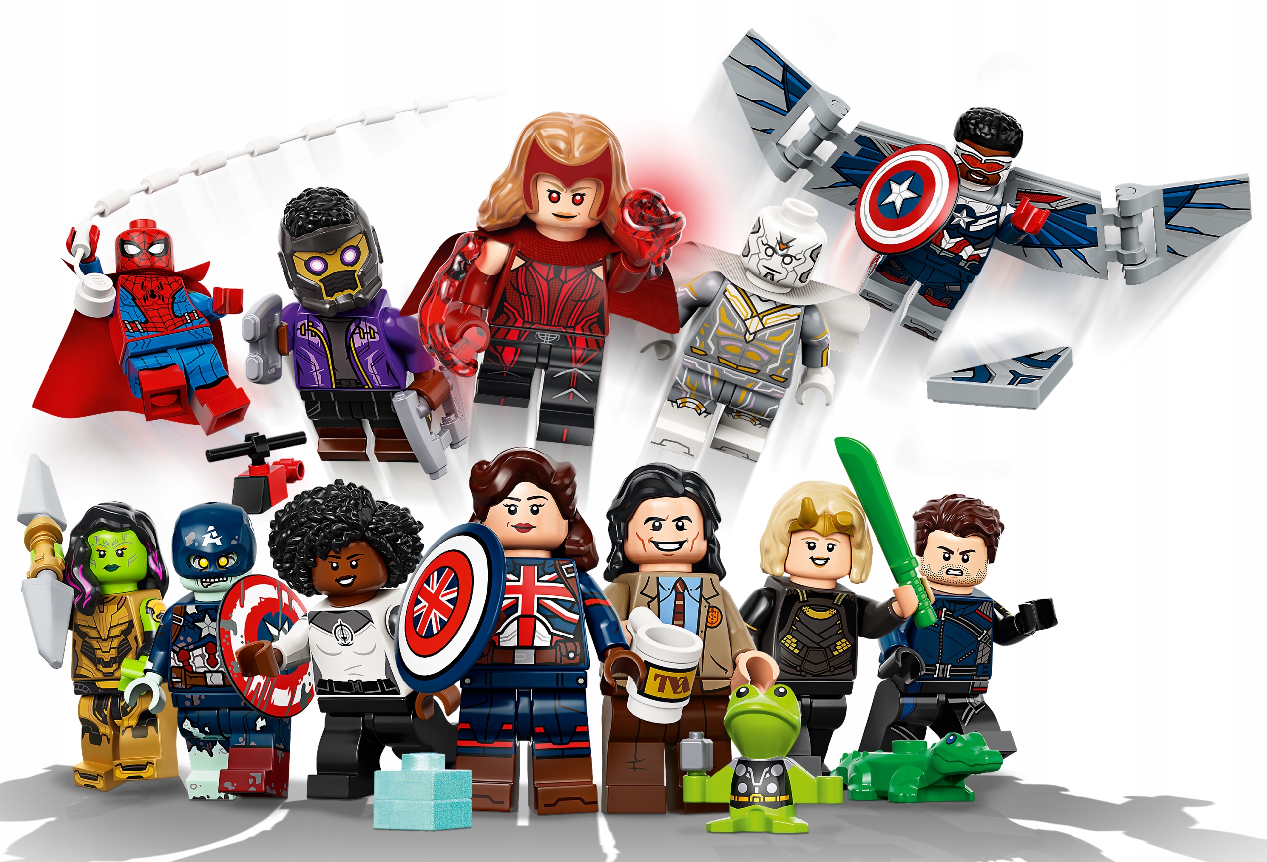 Lego 71031 Sada Kusů Minifigurek Marvel