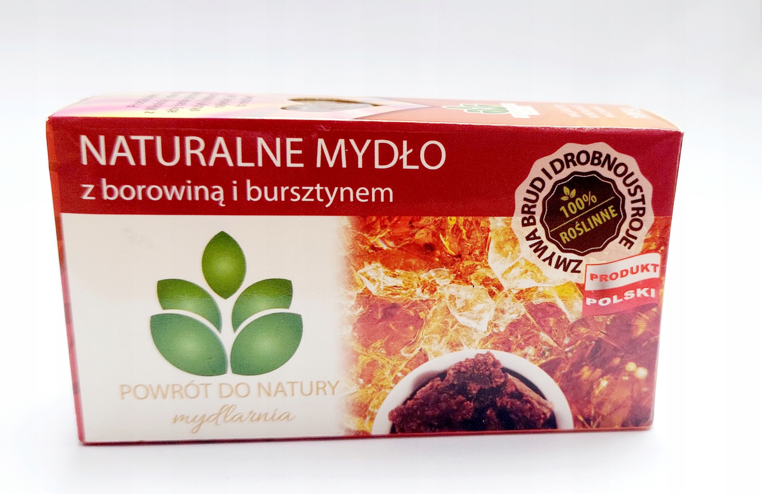 

Mydło bursztynowe z borowiną i bursztynem 100 gr