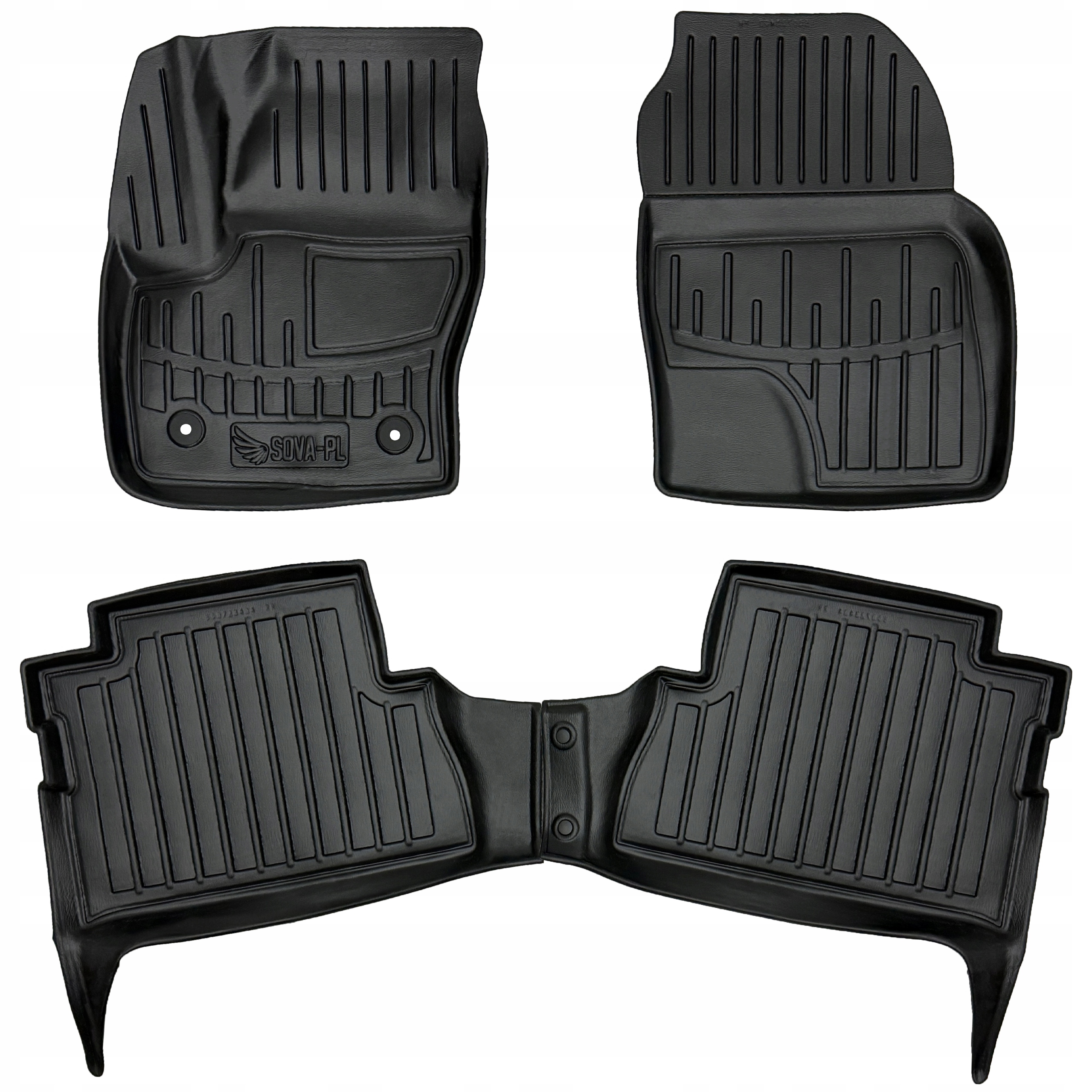 Dywaniki samochodowe Ford C-Max II (2010-2019) z wyjątkiem wersji Hybrid,=>