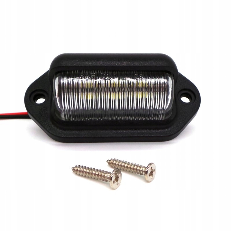 lampka rejestracja LED 24V 350lm, uniwersalna Producent części motoLEDy