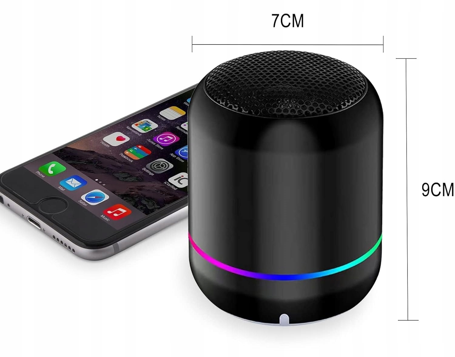 GŁOŚNIK PRZENOŚNY BLUETOOTH CZARNY SS-532 Marka bez marki